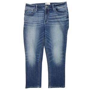 BKE Jeans Size 29 Gabby Stretch Blue Cropped Denim Jeans